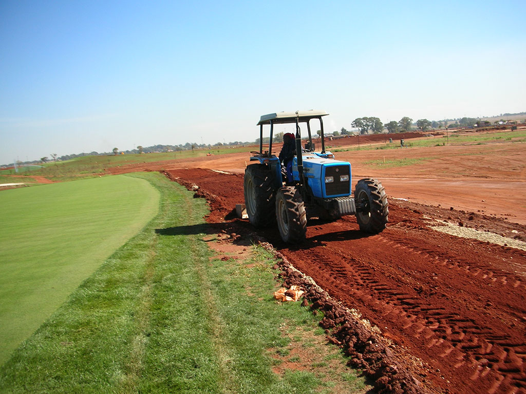 Golf Course Cart Path Construction