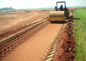 Serengeti cart path construction