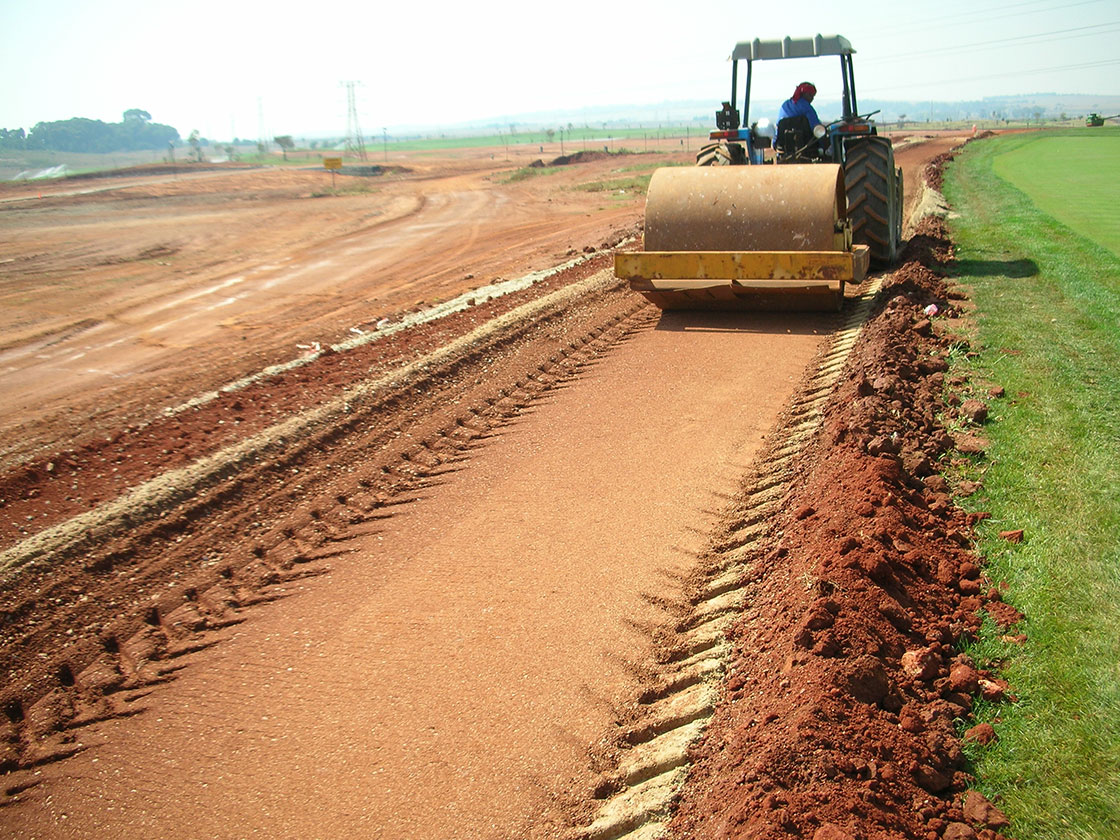 Serengeti cart path construction
