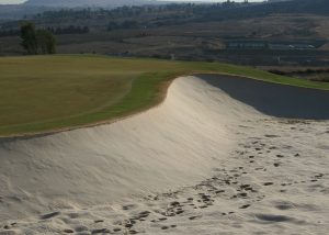 bunker maintenance - Blair Atholl Bunker 14 After Bunkertac application